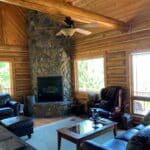 Photo 3 for Top of the World Log Home